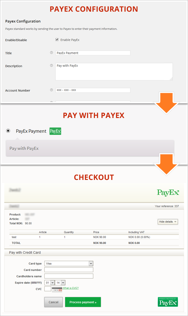 Payex payment gateway for Woocommerce - 1